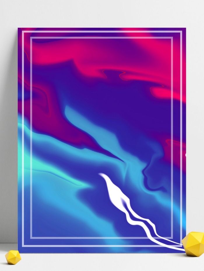 Flowing Lines Gradient Background Design Style Trend Graphic