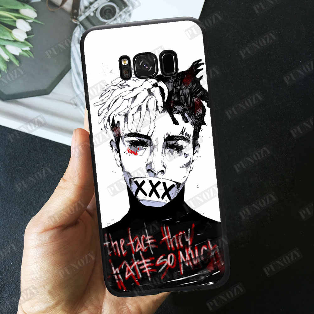Rapper Xxxtentacion Cartoon Lil Pump Wallpaper Art Phone Case For
