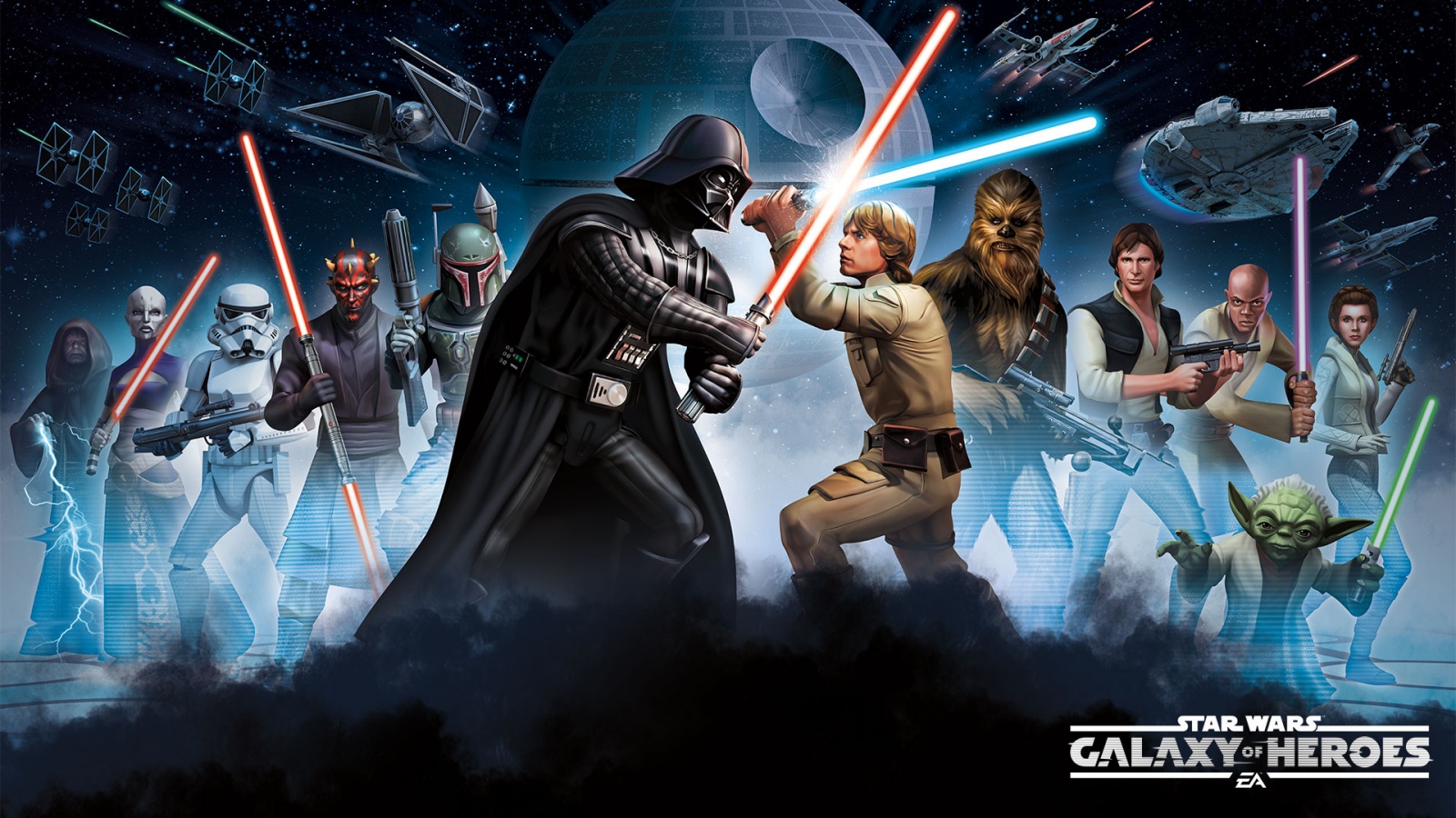 Star Wars Galaxy Of Heroes Wallpaper HD