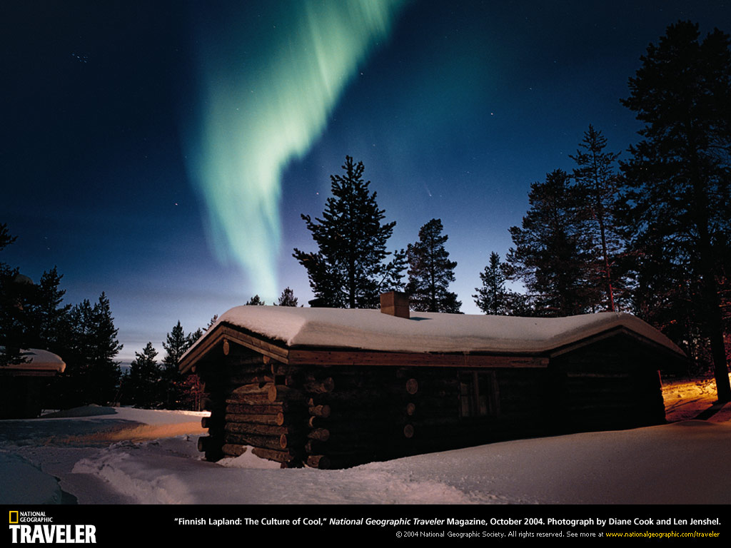 Lapland Finland National Geographic Photography Desktop Wallpaper