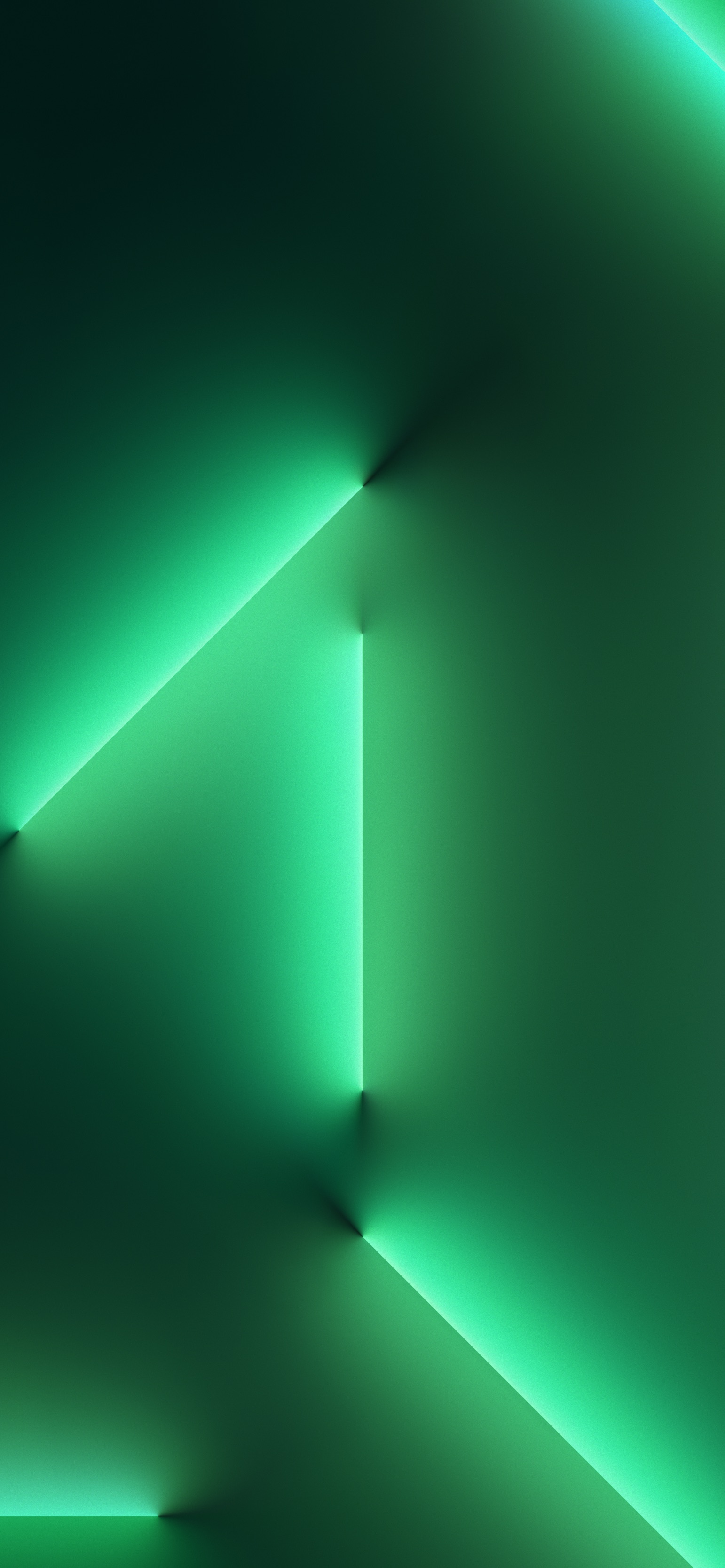 Download the new green iPhone 13 wallpapers right here   9to5Mac