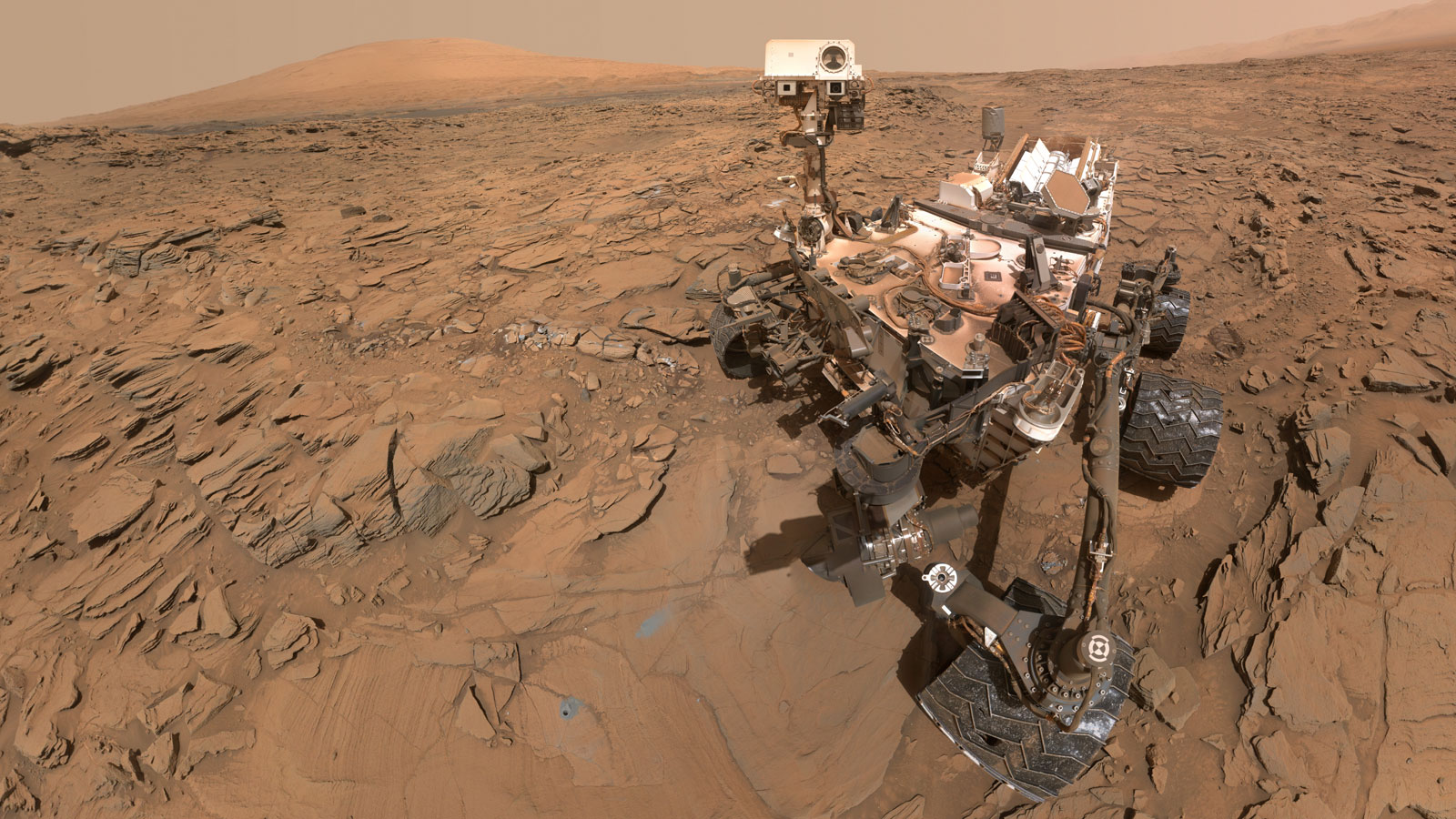 News Nasa Mars Rover Descends Plateau Turns Toward Mountain