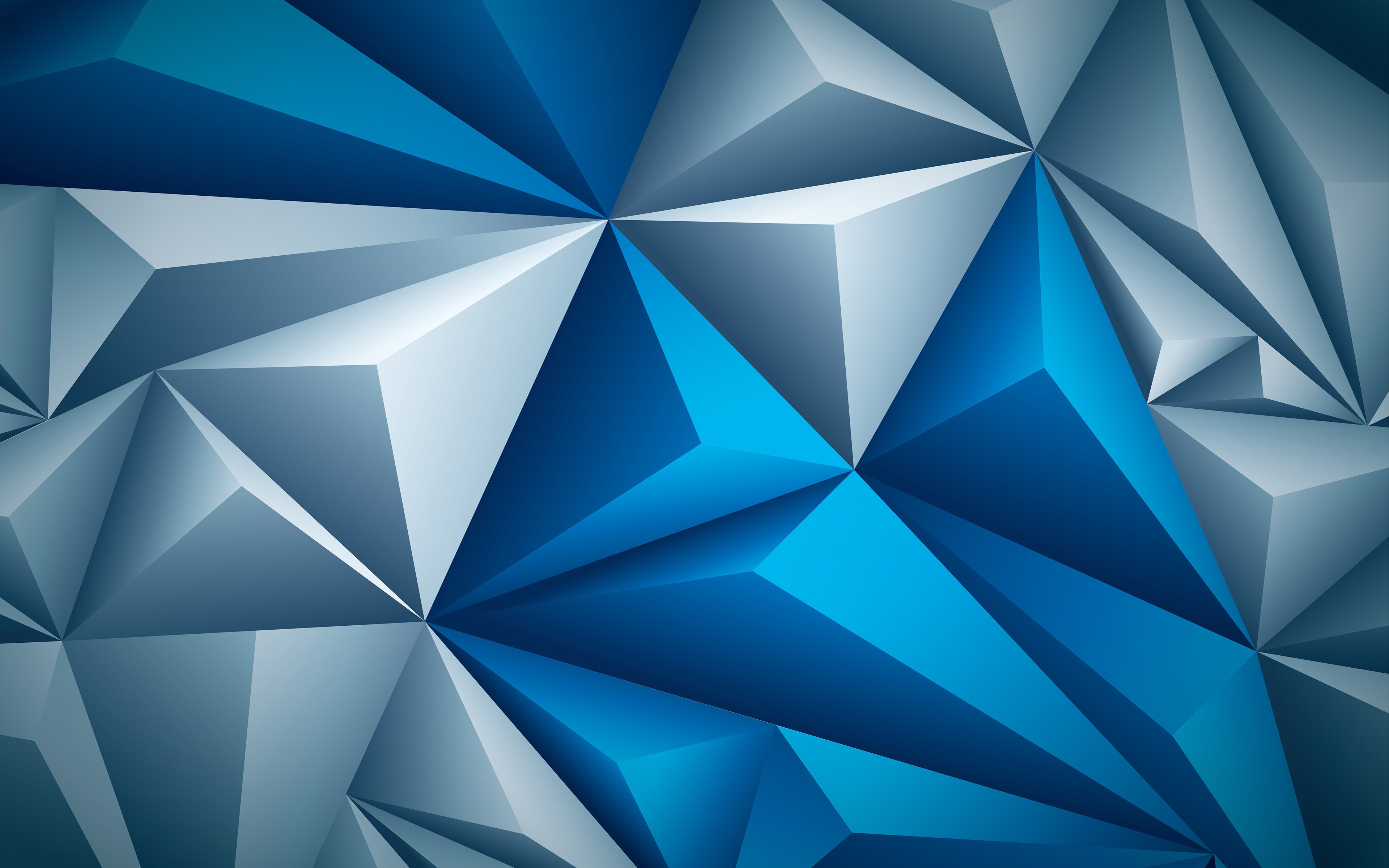 Abstract Low Poly 3d HD 4k Wallpaper Image
