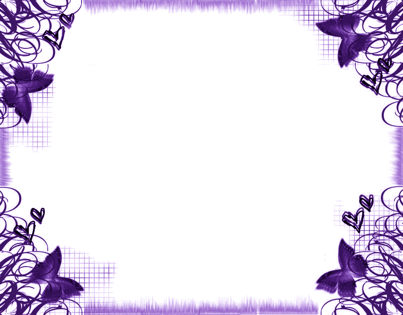 Purple Butterfly Background Image