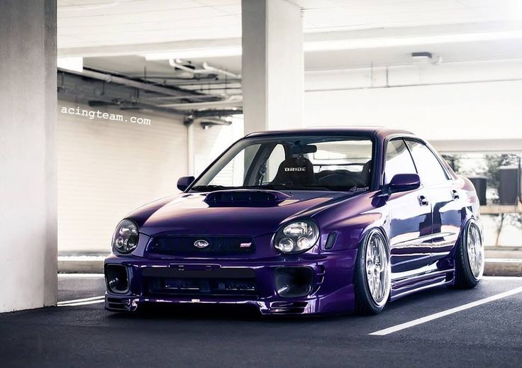 Purple Cars Custom Subaru Wrx Sti Aka Bugey
