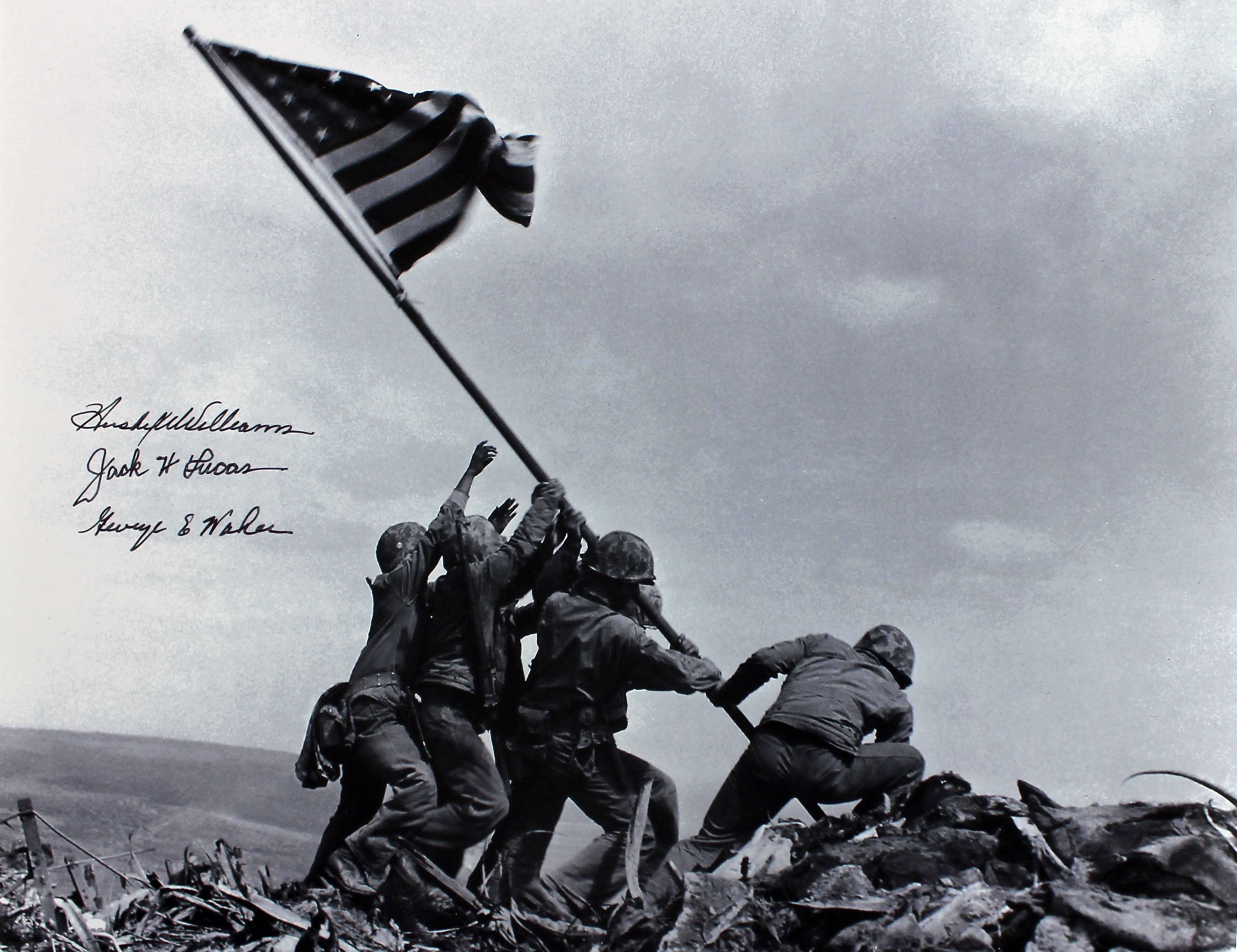 World War Iwo Jima Flag Raising