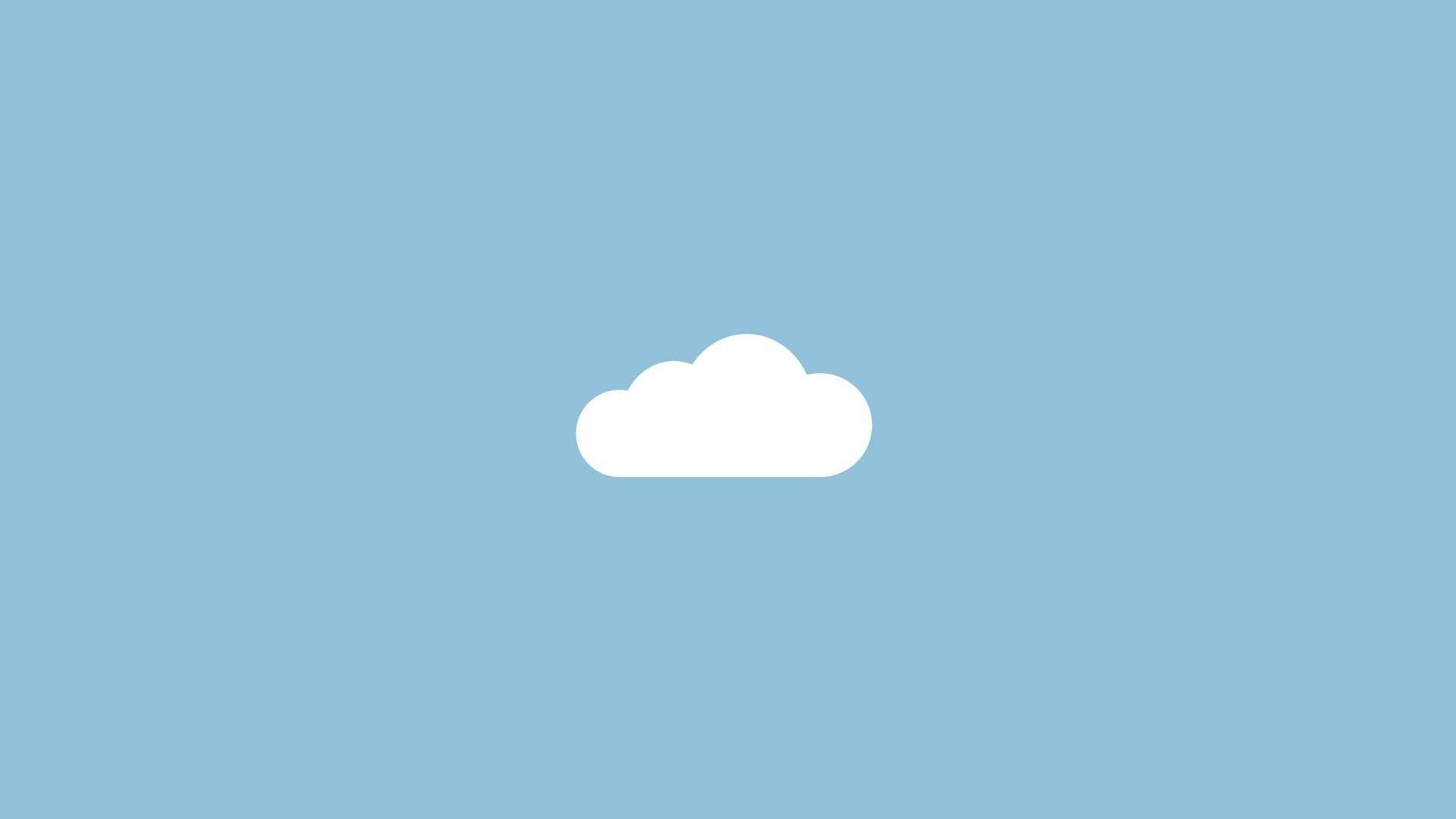 Light Blue Aesthetic Computer Wallpaper On