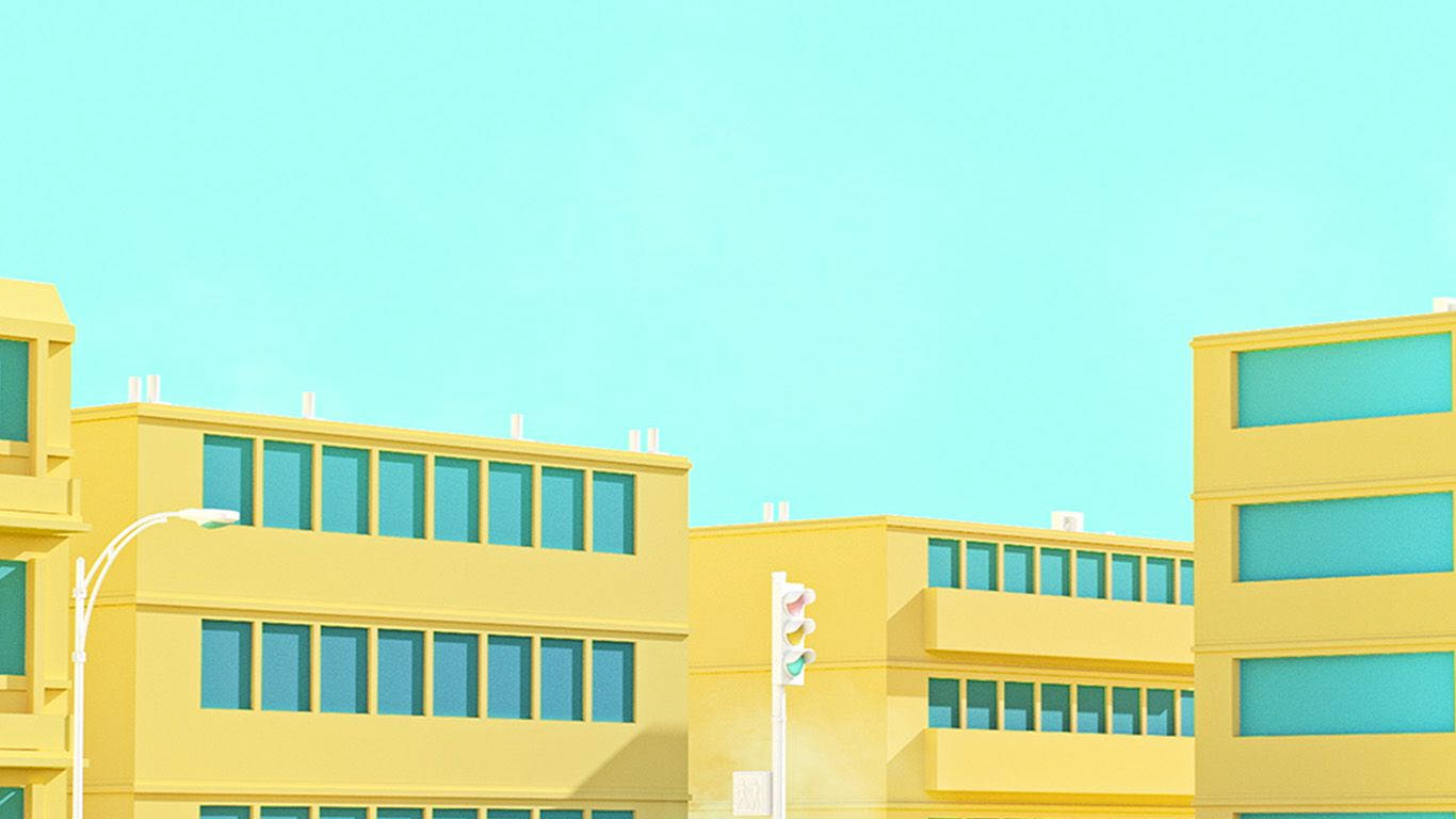 Anime School Scenery Wallpaper