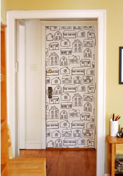 Turn Your Favorite Fabric Into Wonderful Wallpaper How About