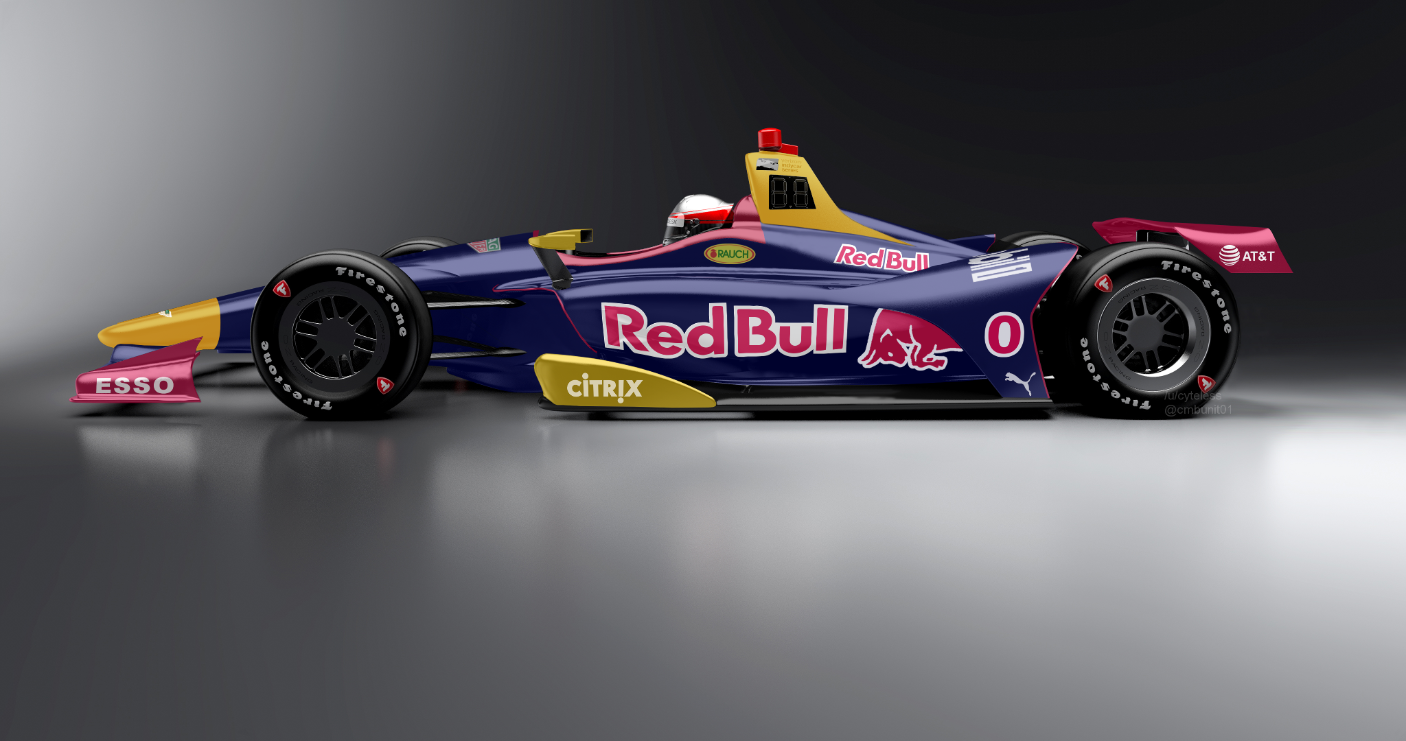 Ot Red Bull Livery On Indycar Formula1