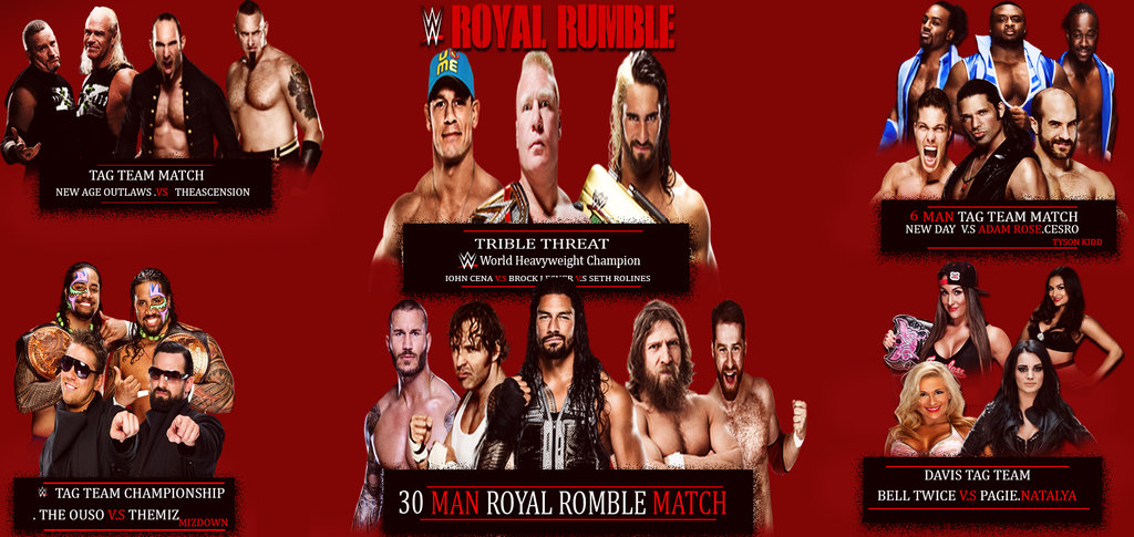 Wwe Royal Rumble Full Matches By Mostafa15