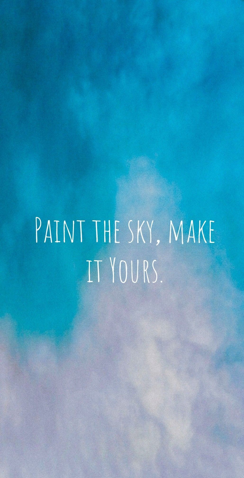 Sky Blue Aesthetic Wallpaper
