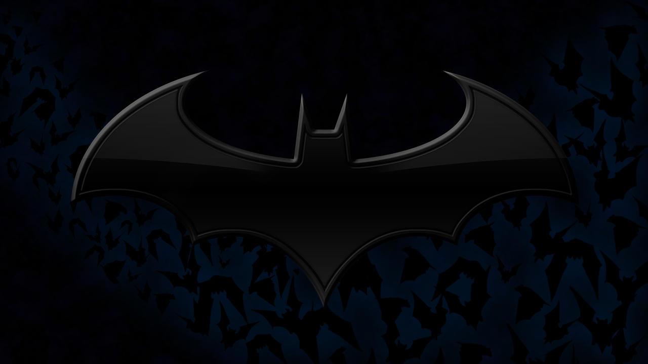 Batman Logo Wallpaper By Deathonabun