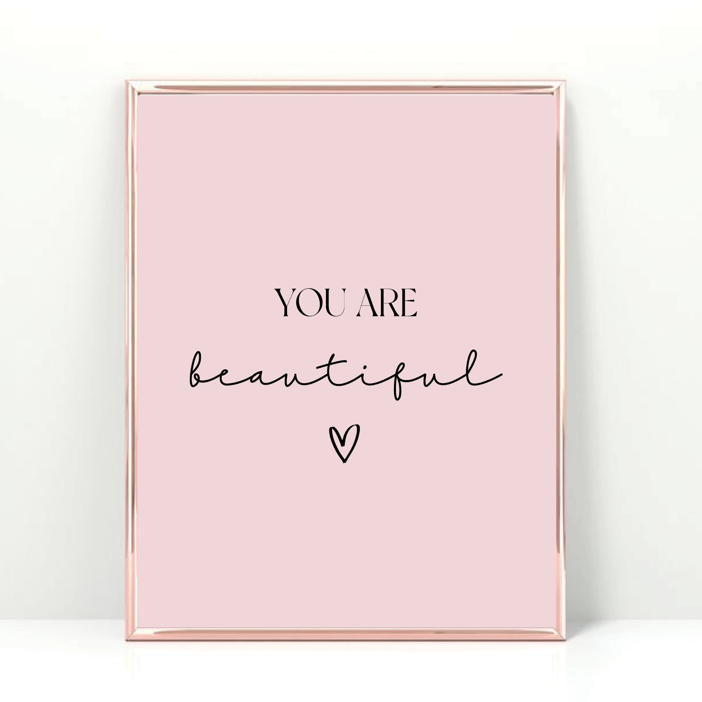You Are Beautiful Quotes Wallpaper