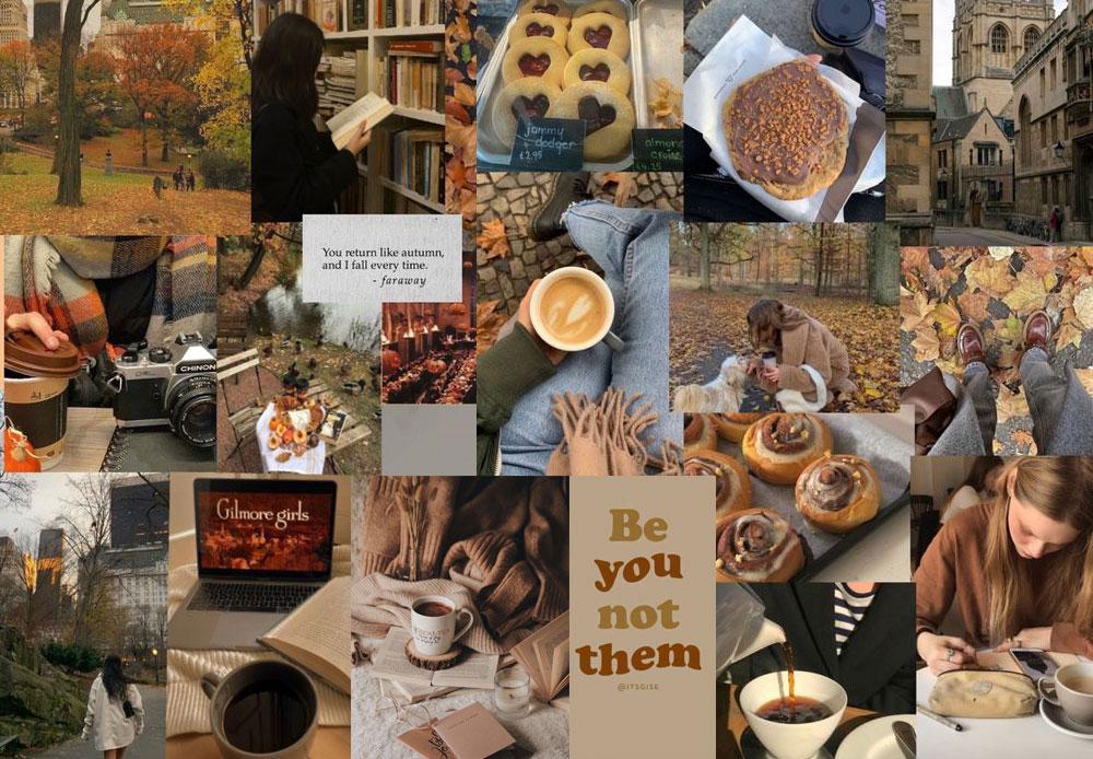 10 Autumn Collage Wallpaper Ideas for PC Laptop Be You Not