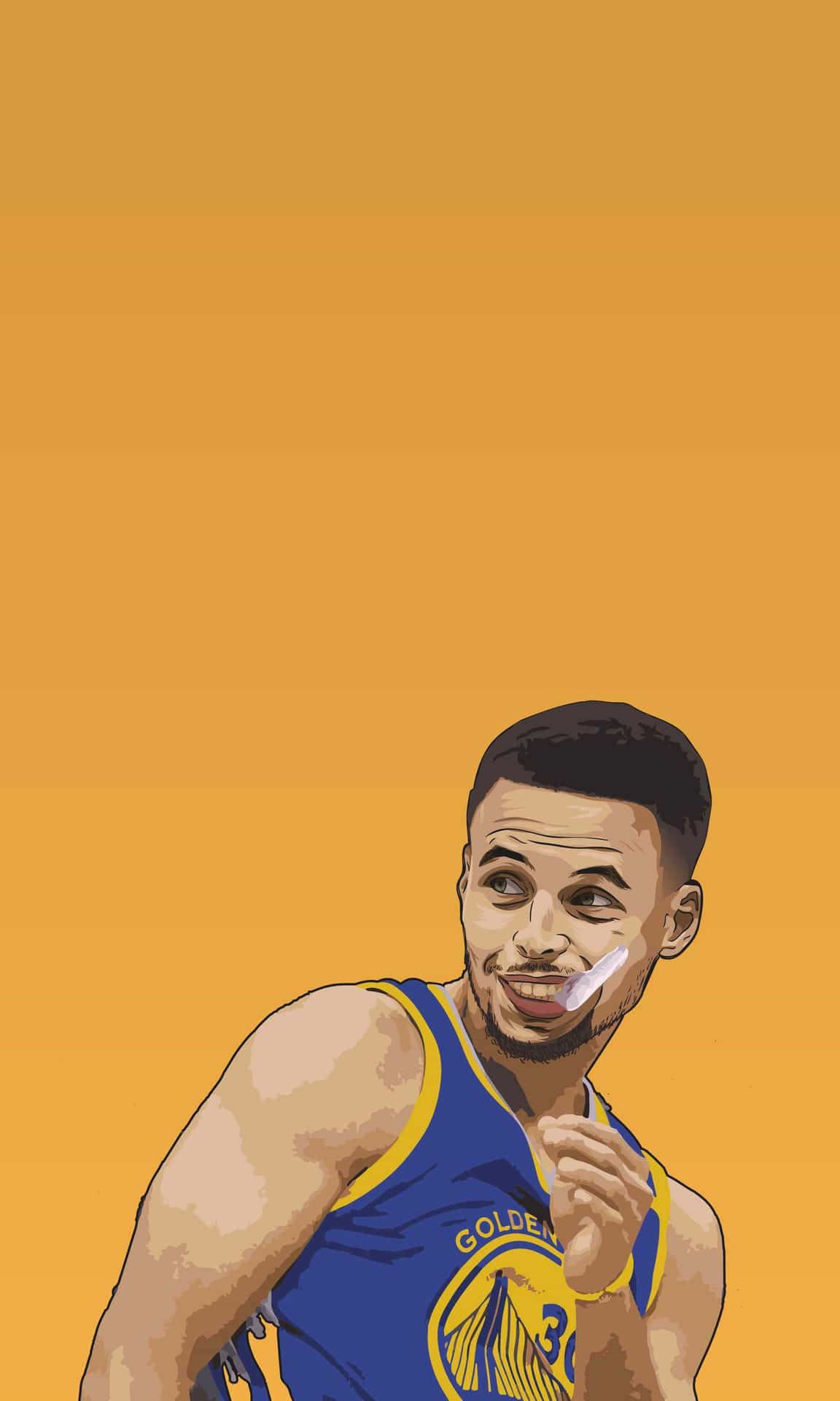 Stephen Curry Cartoon Wallpaper