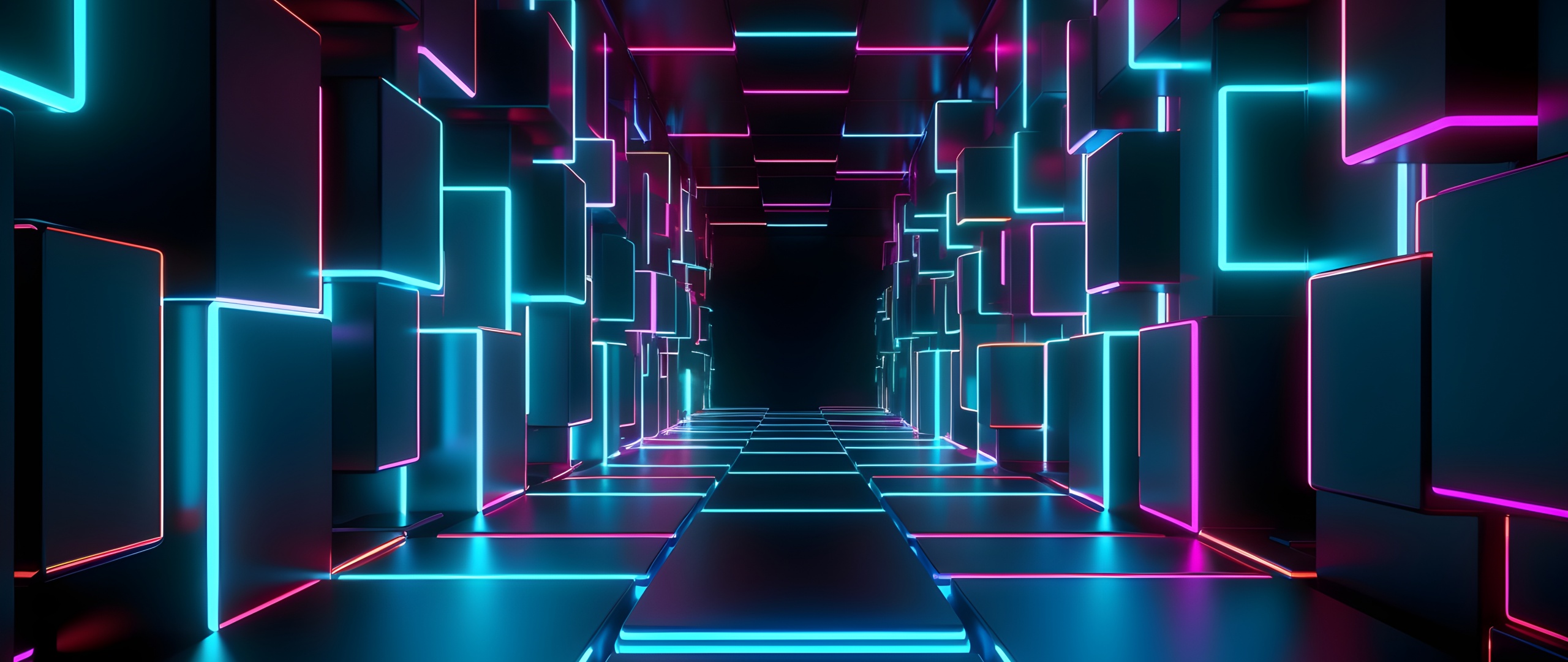 Neon Wallpaper Lights