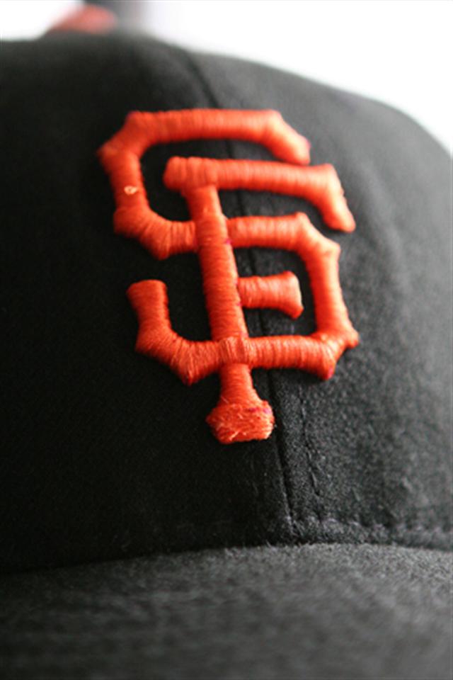 San Francisco Giants Hat Closeup Sports iPhone Wallpaper S