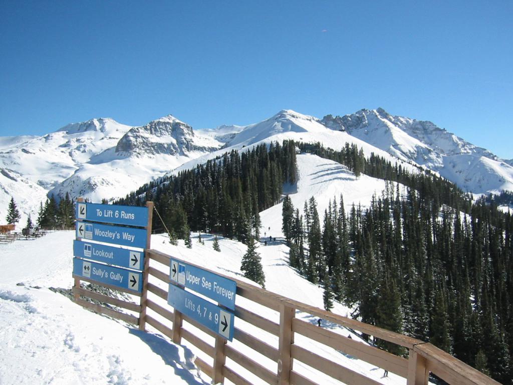 Best ski resort   Telluride Colorado 1024x768 Wallpaper 3