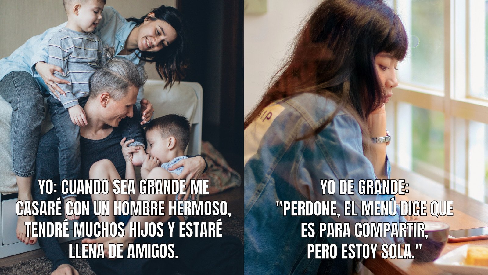 Meme De Mujer Soltera En El Dia Del Amor Y La Amistad Con Fotos Familia Menu Iqy Tgoyevi Wallpaper
