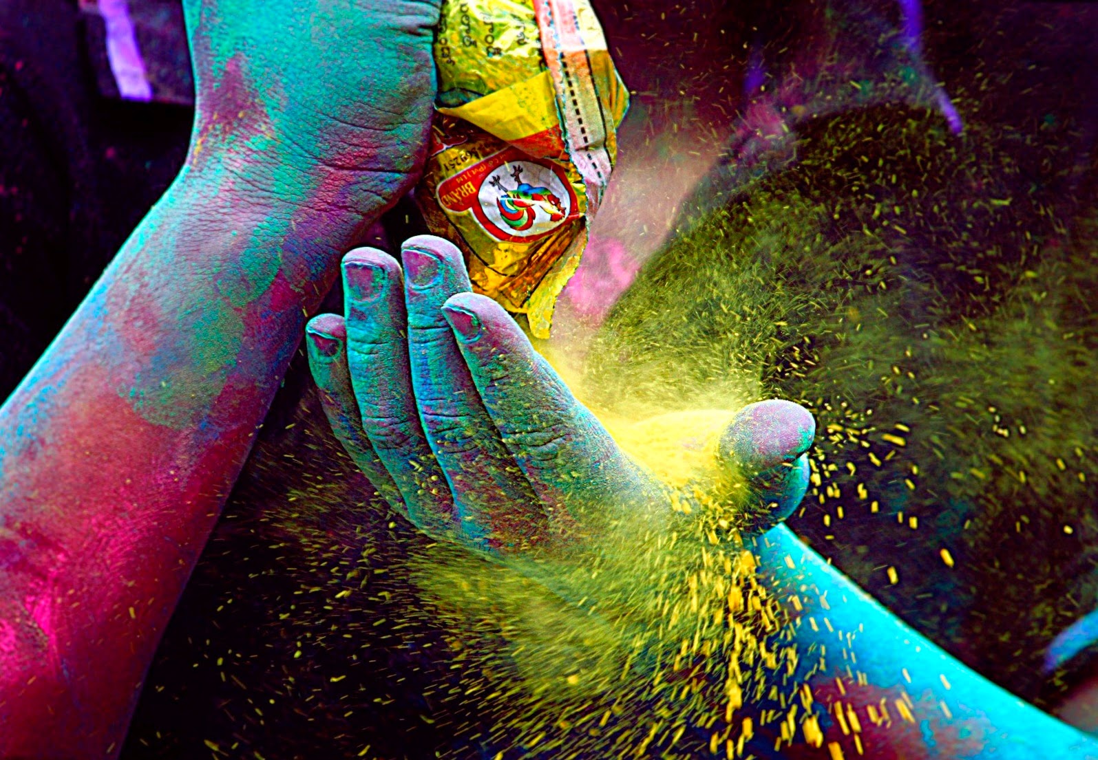 Happy Holi HD Image Wallpaper Pics