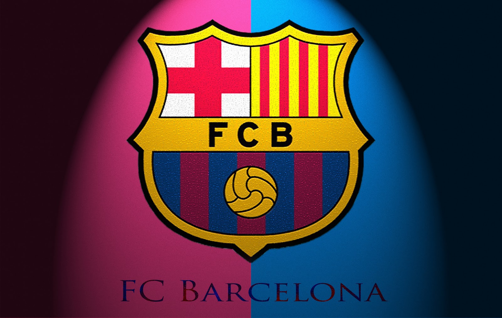 Gambar Barcelona Dan Logo Wallpaper Barca Part