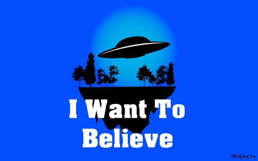 Want To Believe Wallpaper
