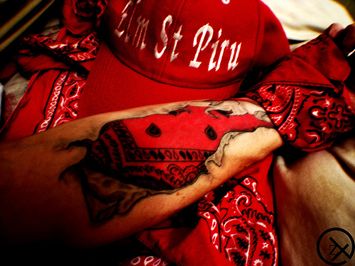 Piru Blood Gang Tattoo Designs Image Pictures Becuo