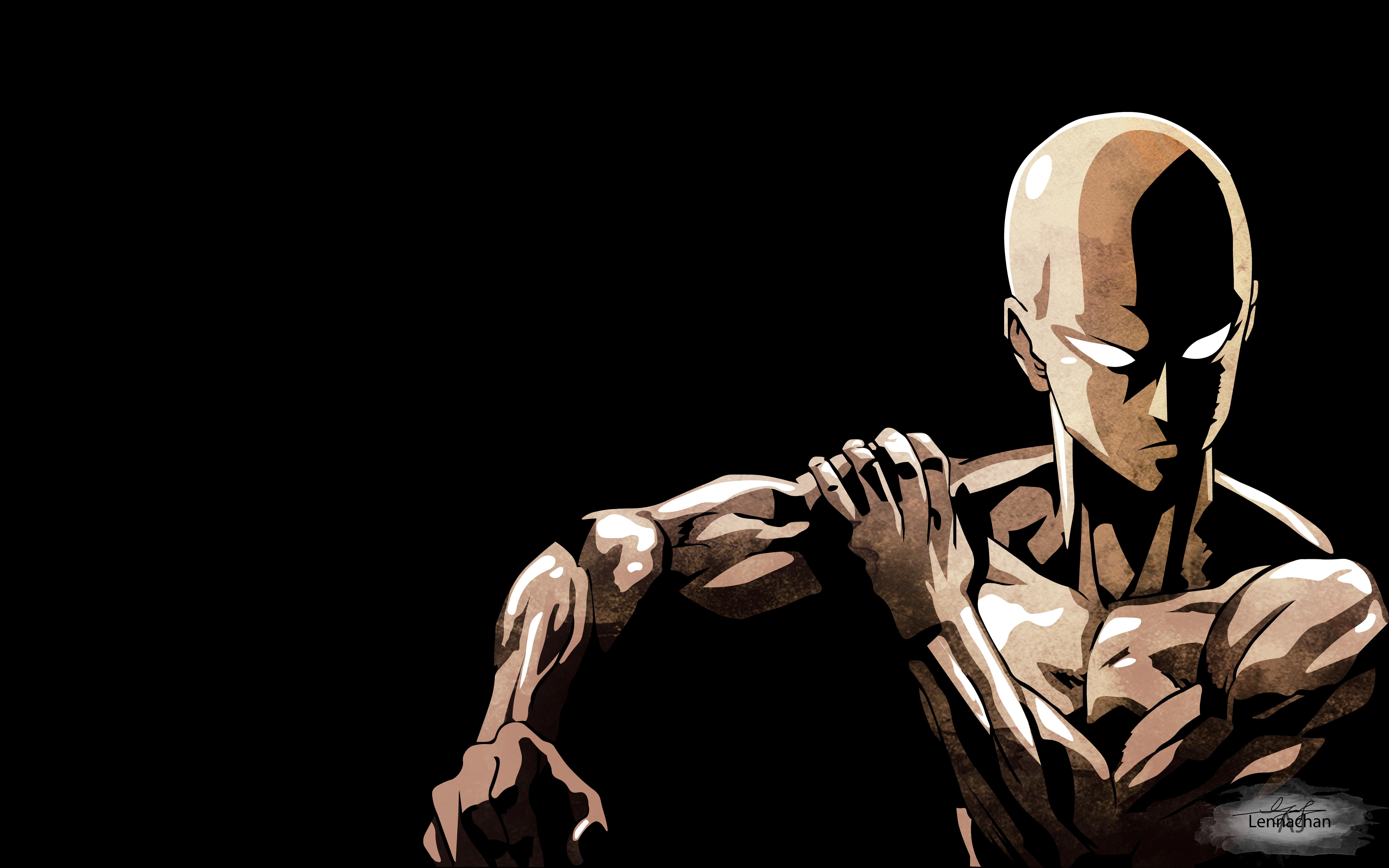 One Punch Man 8k Ultra HD Wallpaper Background Image