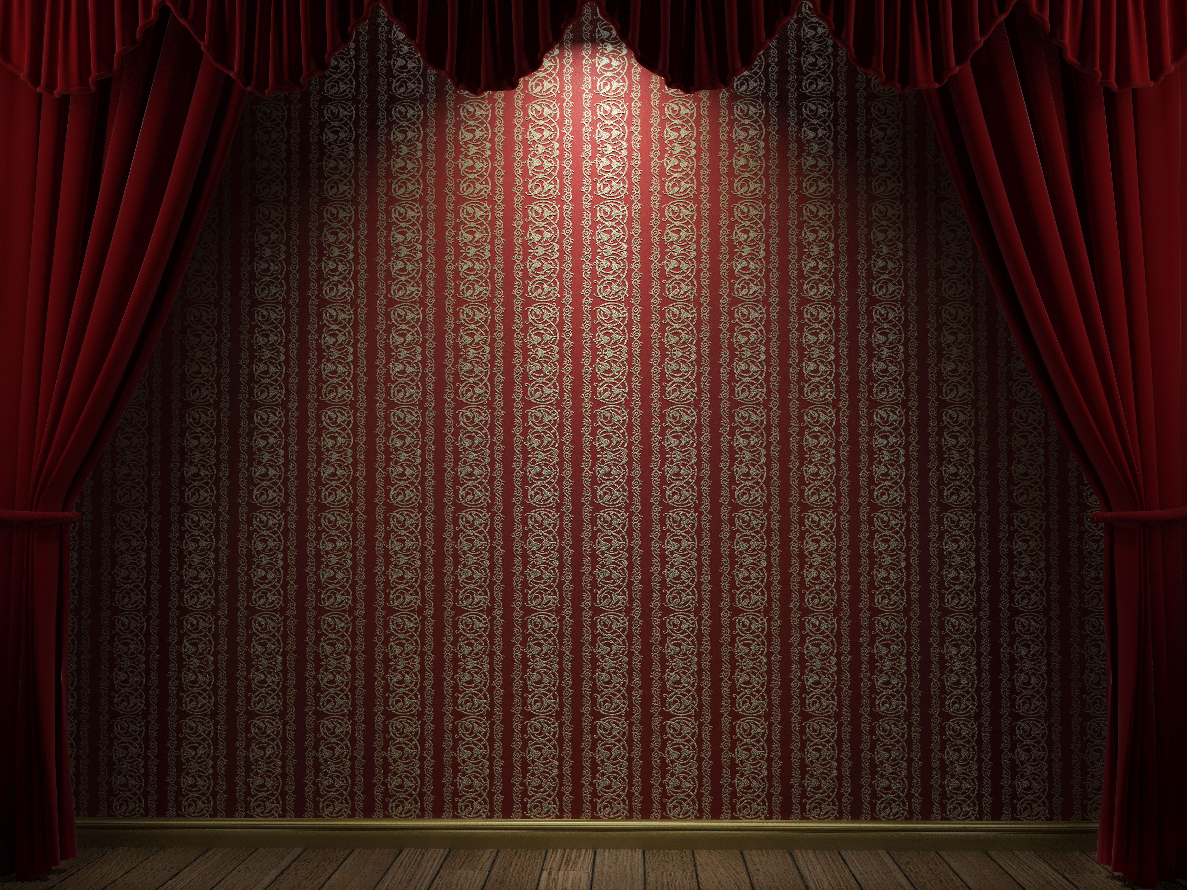 Stage Curtain Background Gallery Background