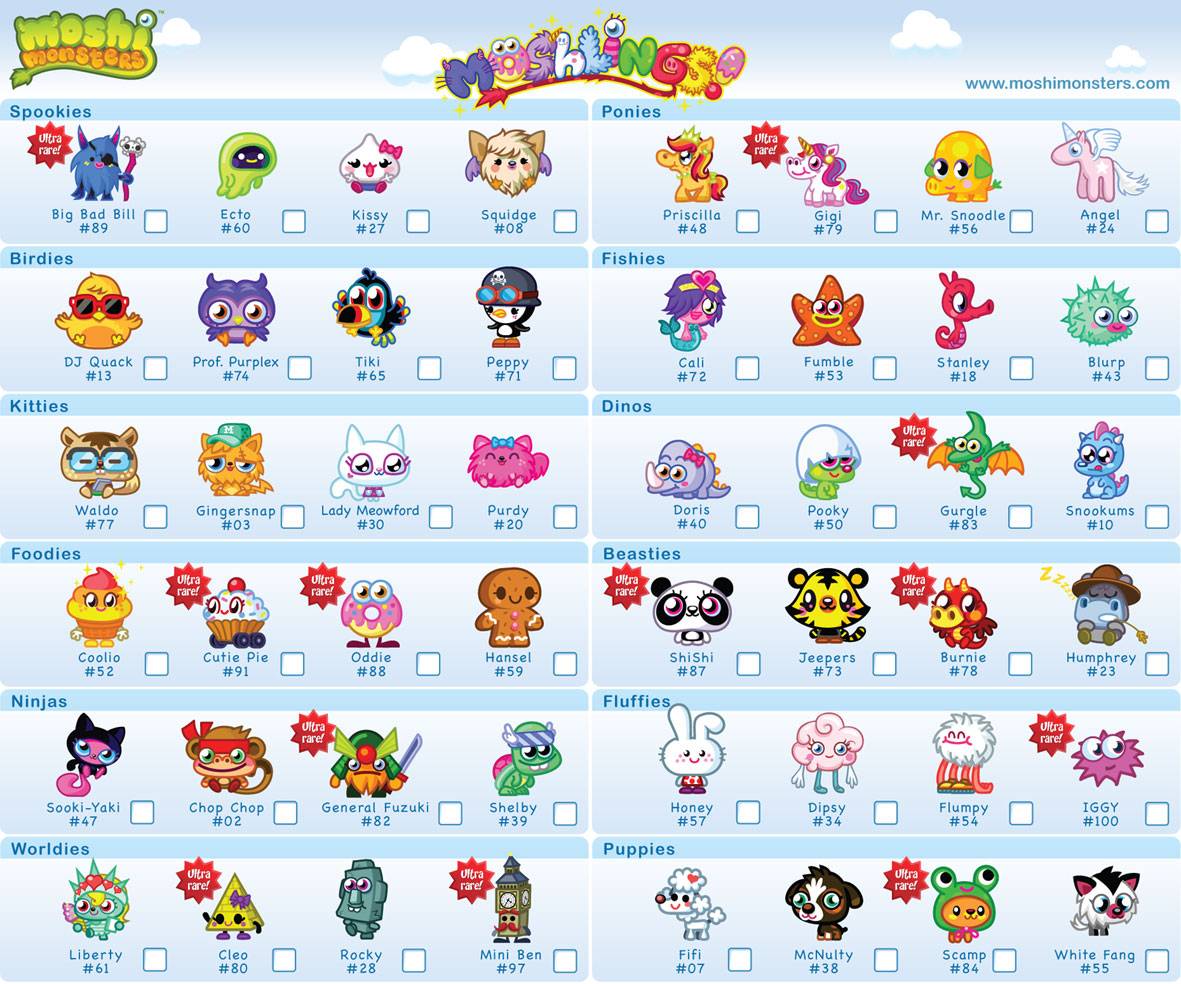 Moshlings   moshi monsters Picture 1181x984