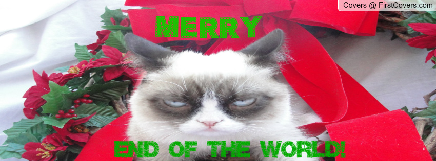 Grumpy Cat Christmas Profile Cover 982076