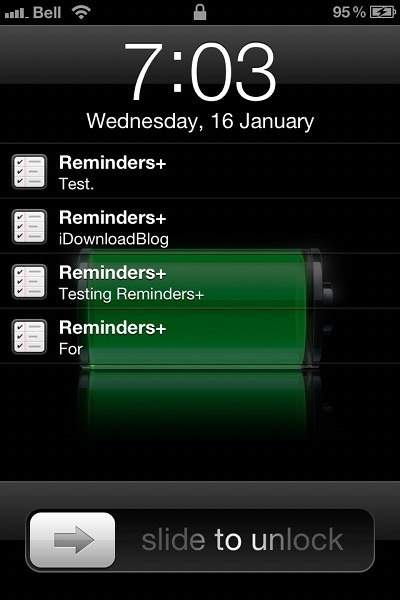 Reminders To Your iPhone S Lock Screen So You Stop Forgetting Things
