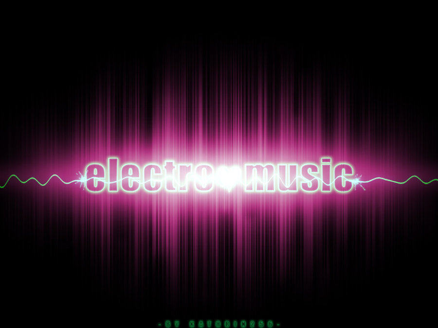 Electro Music Wallpaper On