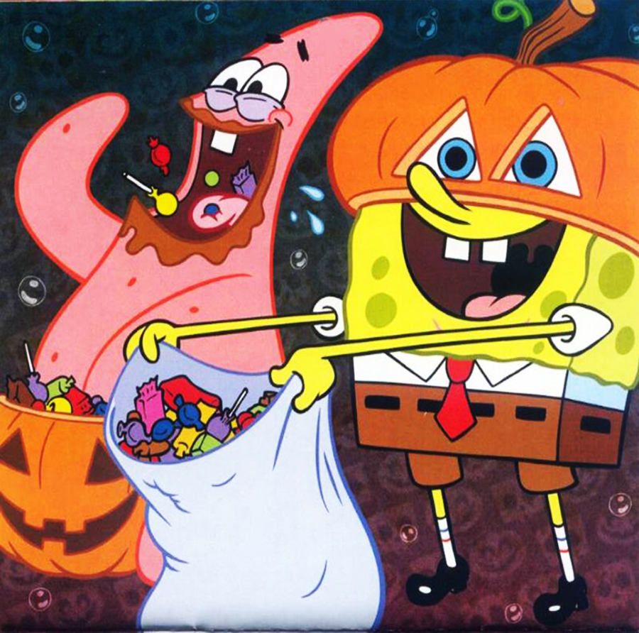  SpongeBob  Halloween Wallpaper  WallpaperSafari