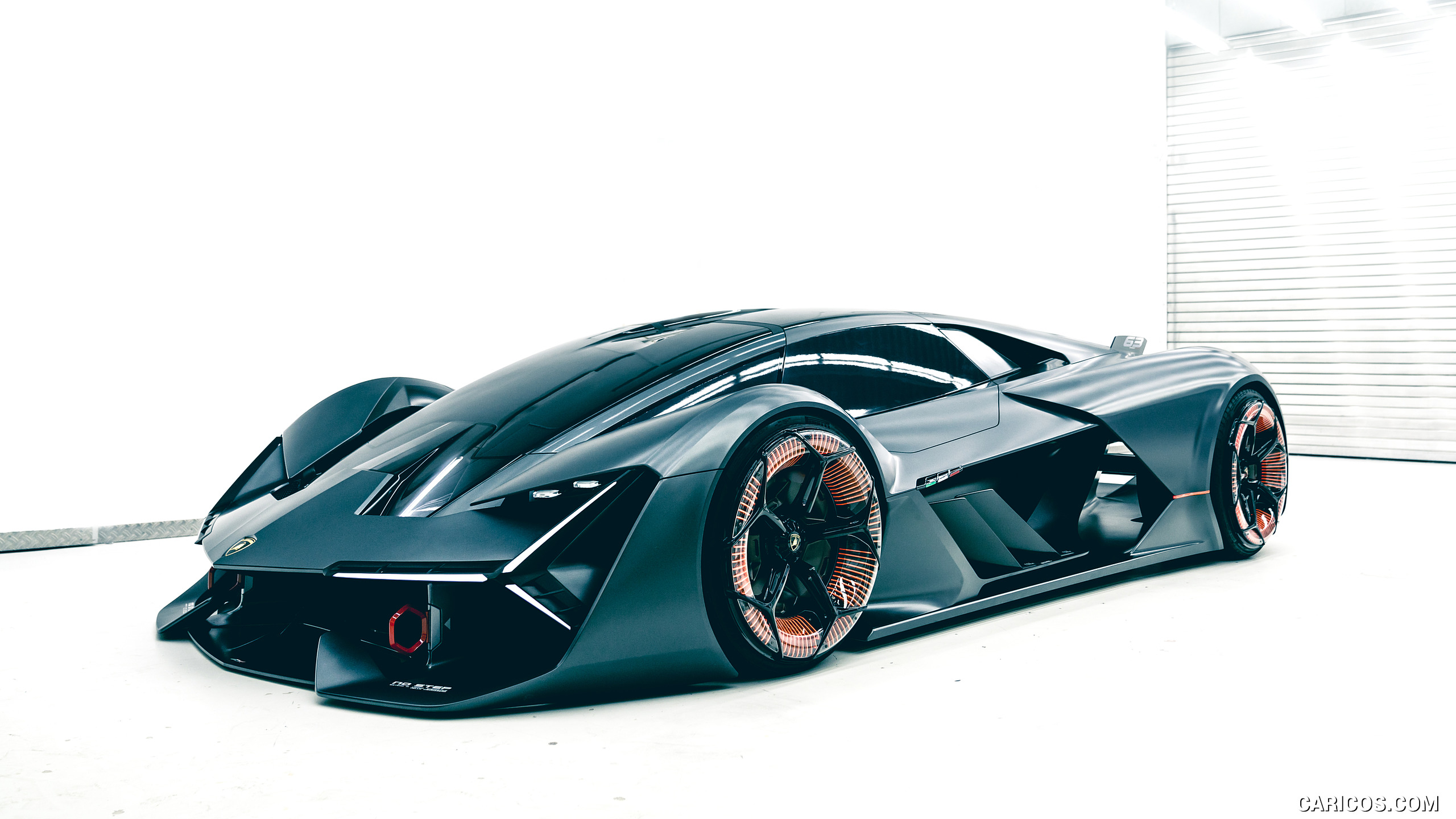 Lamborghini Terzo Millennio Concept Front Three Quarter