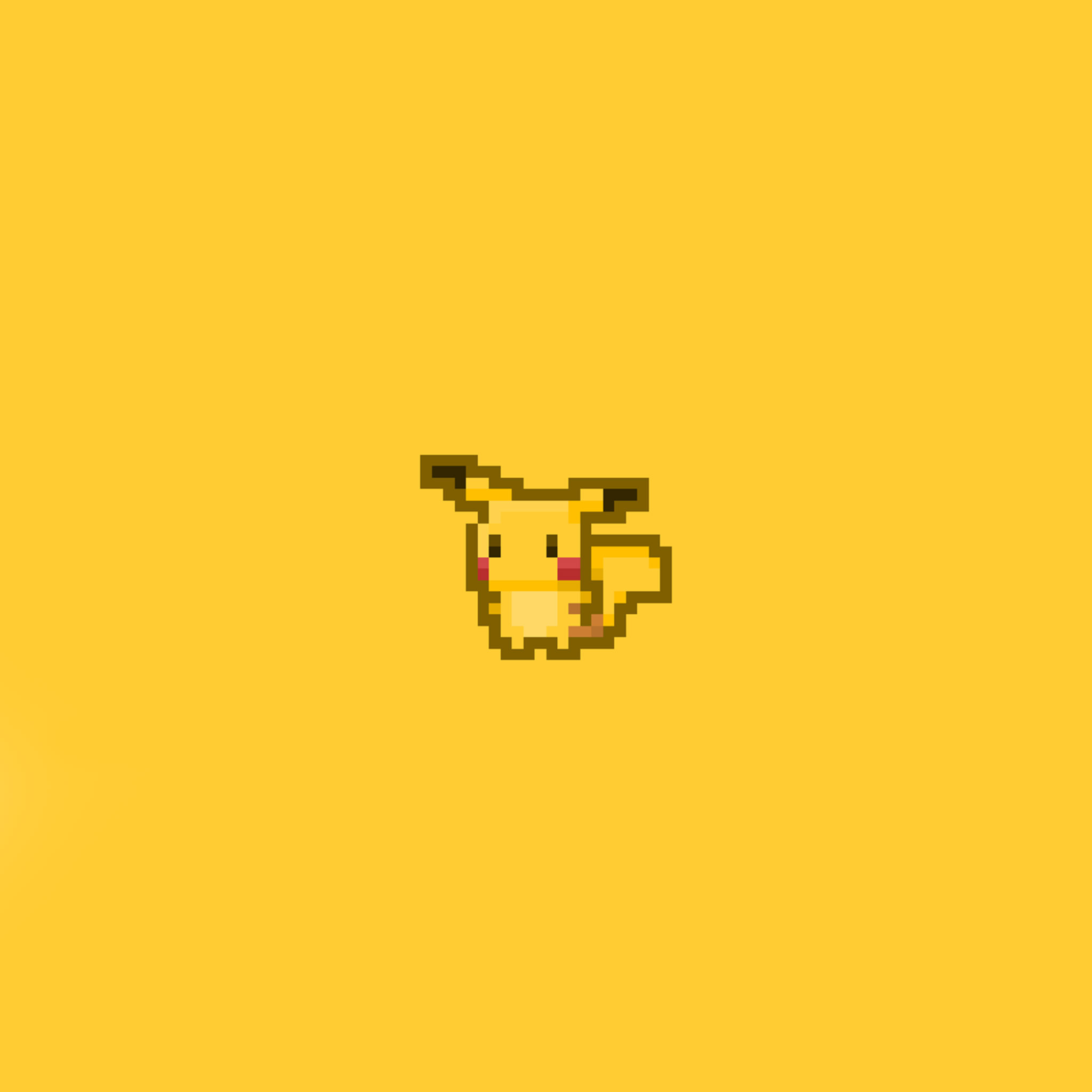 Ios7 Pixel Pikachu Parallax HD iPhone iPad Wallpaper
