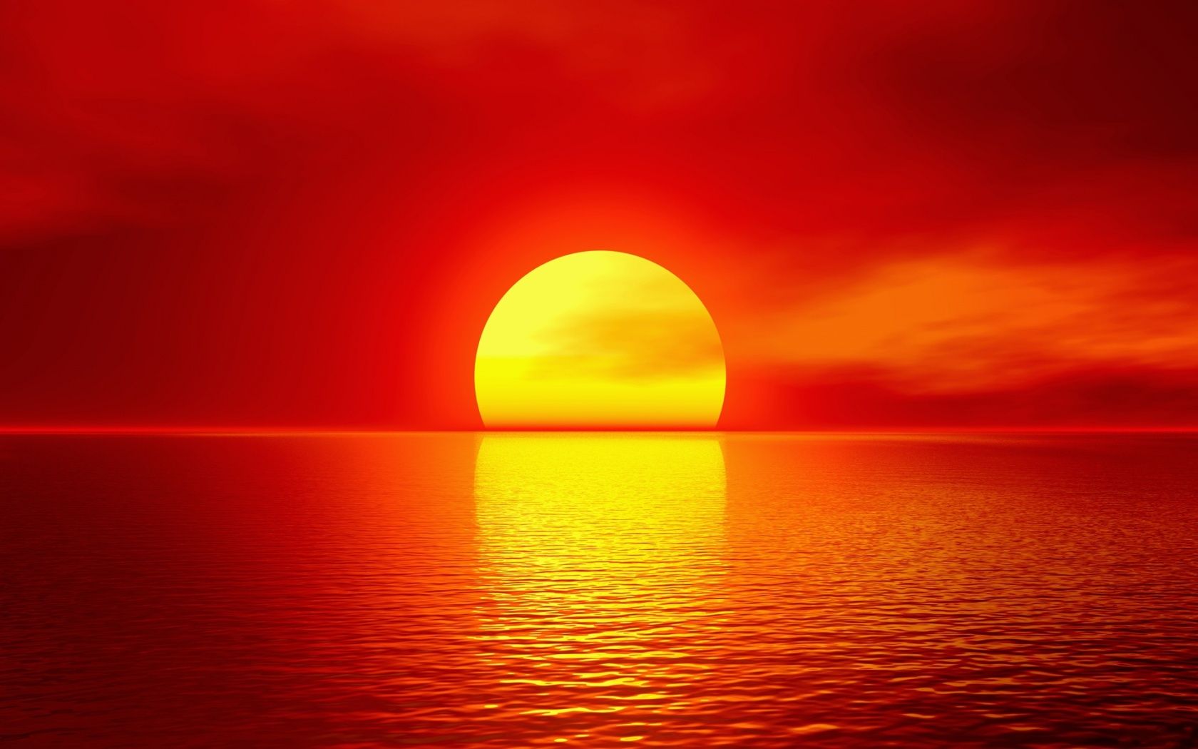 Sun Images 1680x1050 beauty of red sun Wallpaper and stock