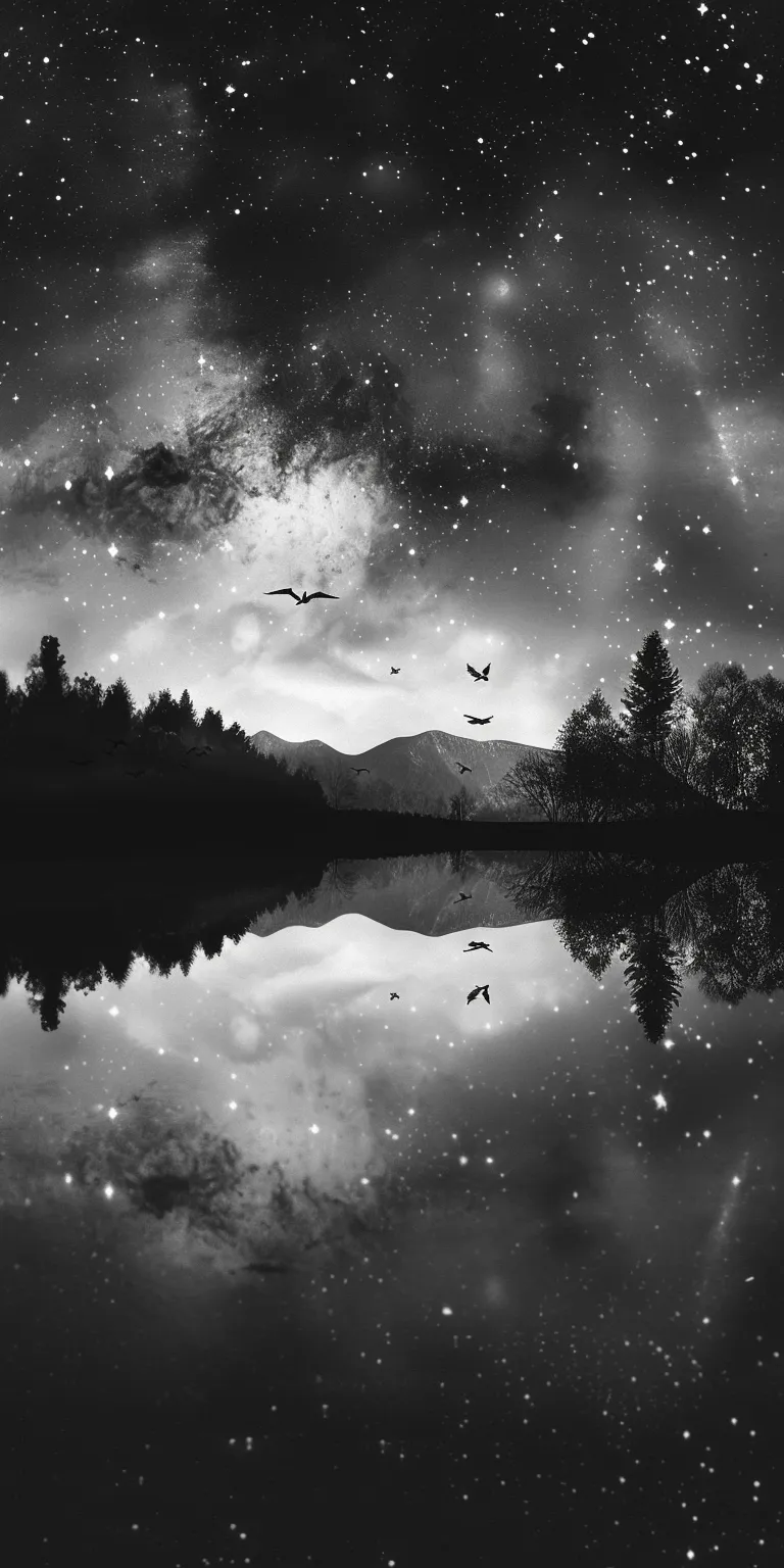 Black And White Wallpaper Aesthetic