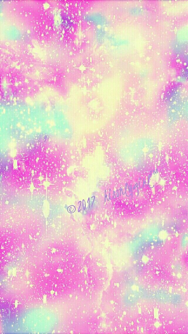 Cotton Candy Galaxy iPhone Android Wallpaper I Created For The App