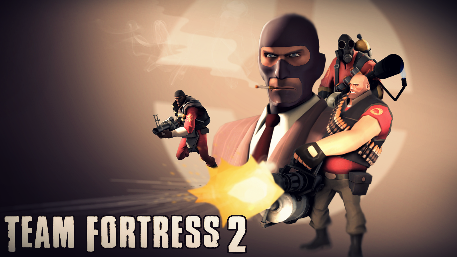 Team Fortress Wallpaper Red By Robogineer