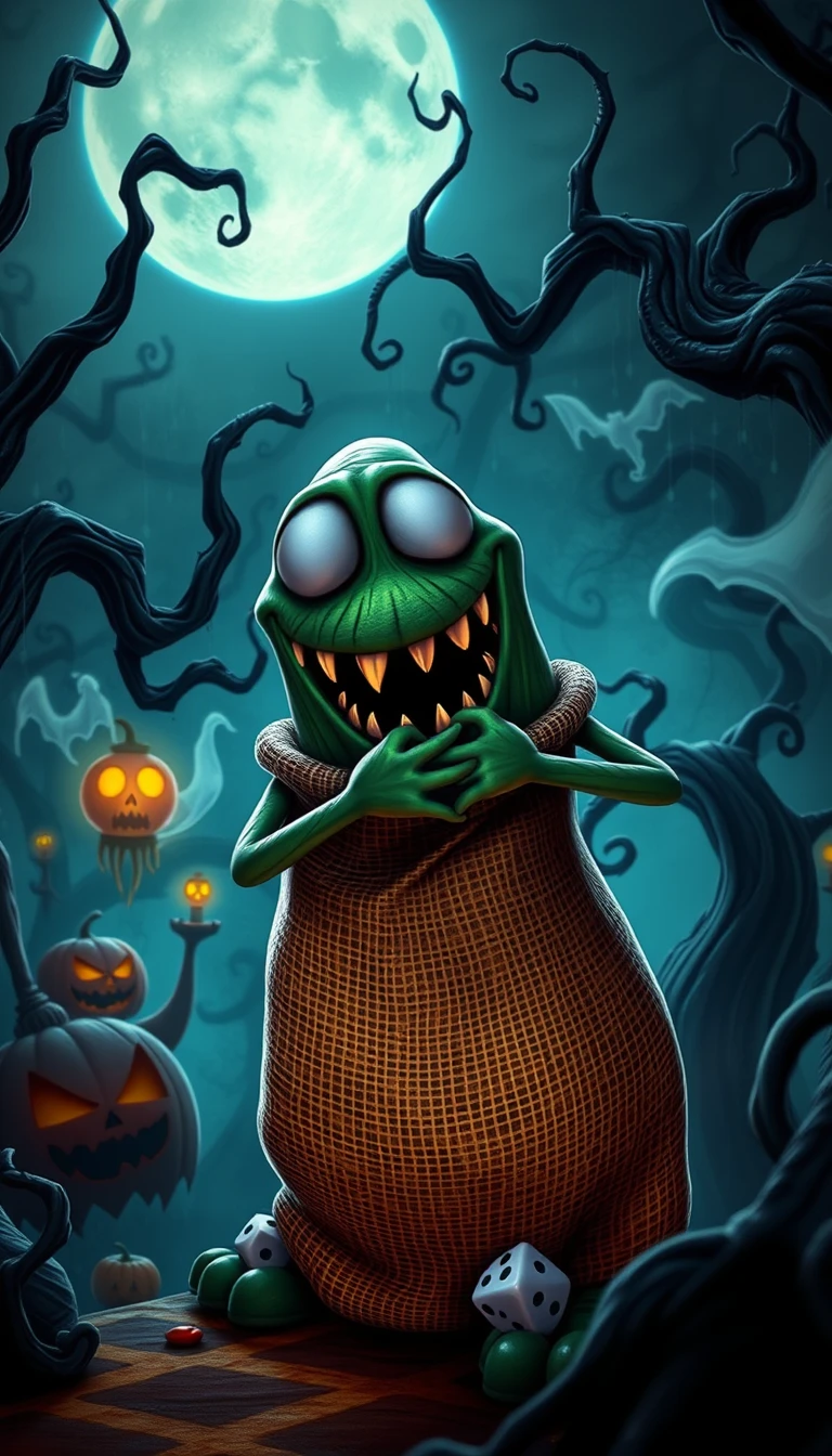 Nightmare Before Christmas Oogie Boogie Wallpaper