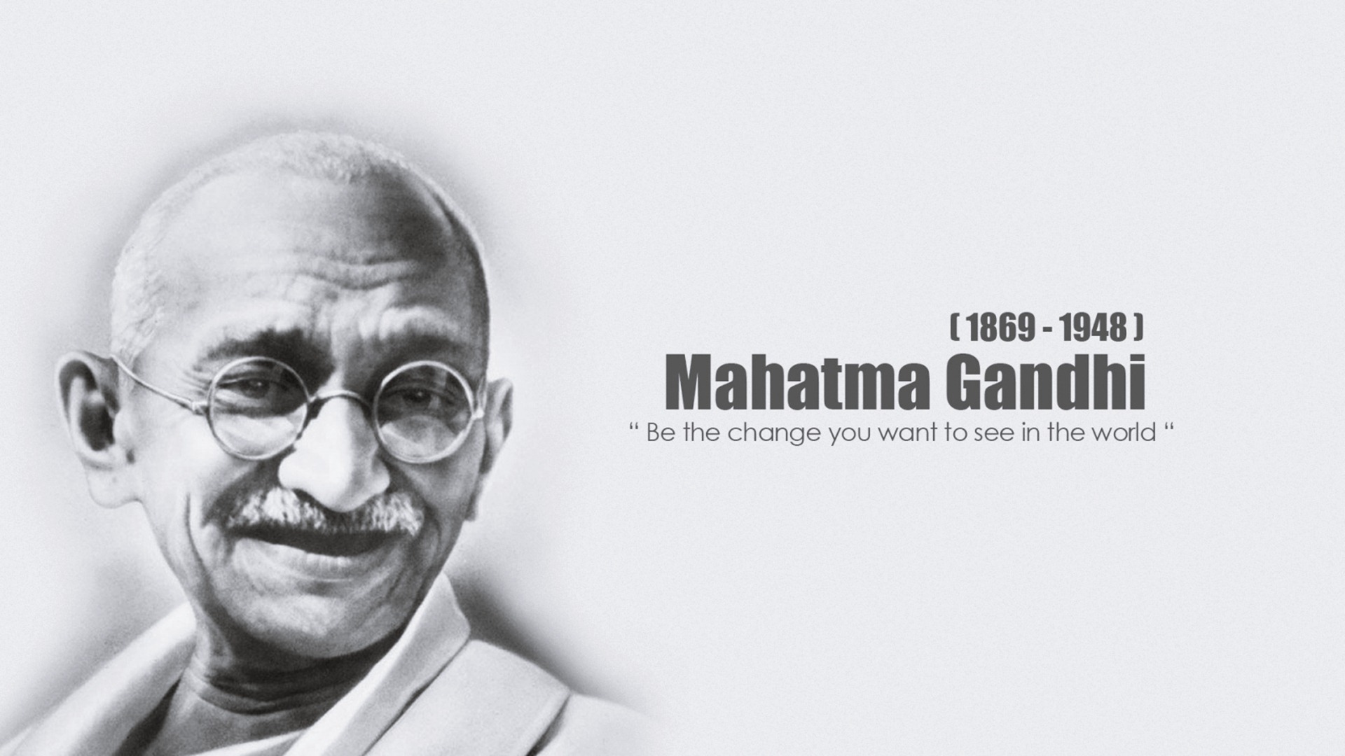 Mahatma Gandhi Quotes Wallpaper HD Background Image Pics