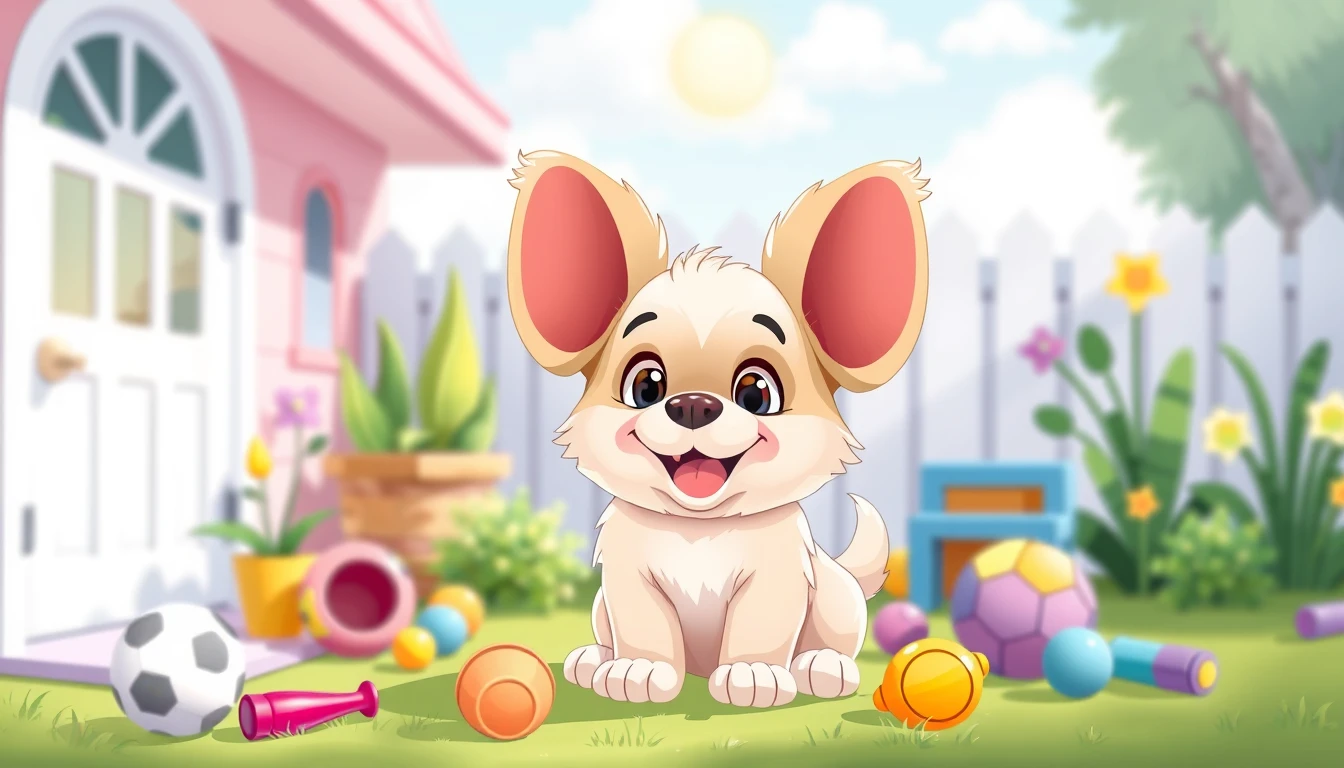 Cartoon Puppy Wallpaper