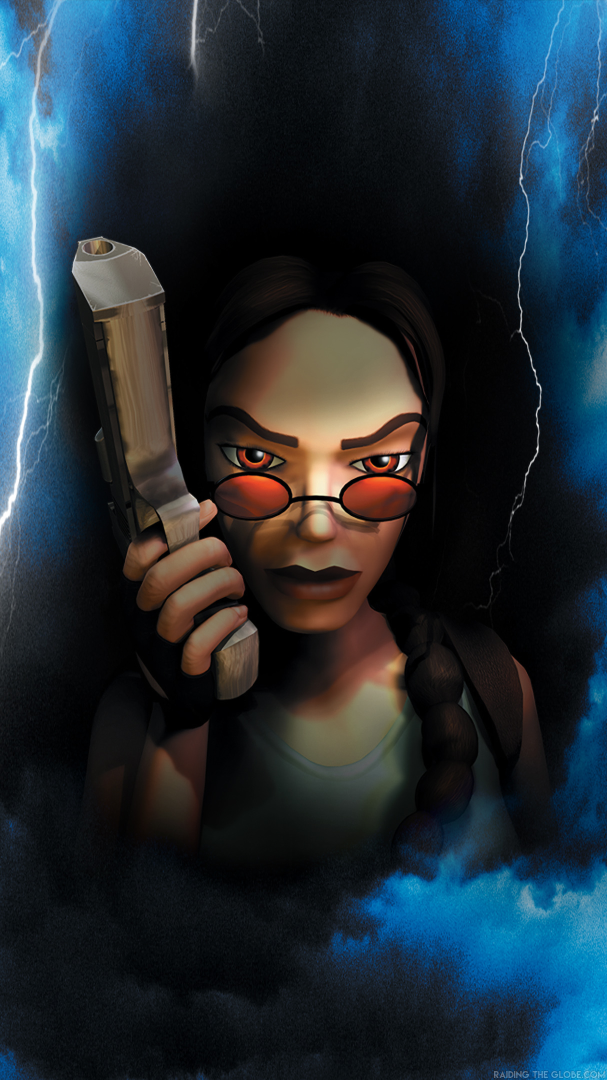 Classic Tomb Raider Mobile Wallpaper