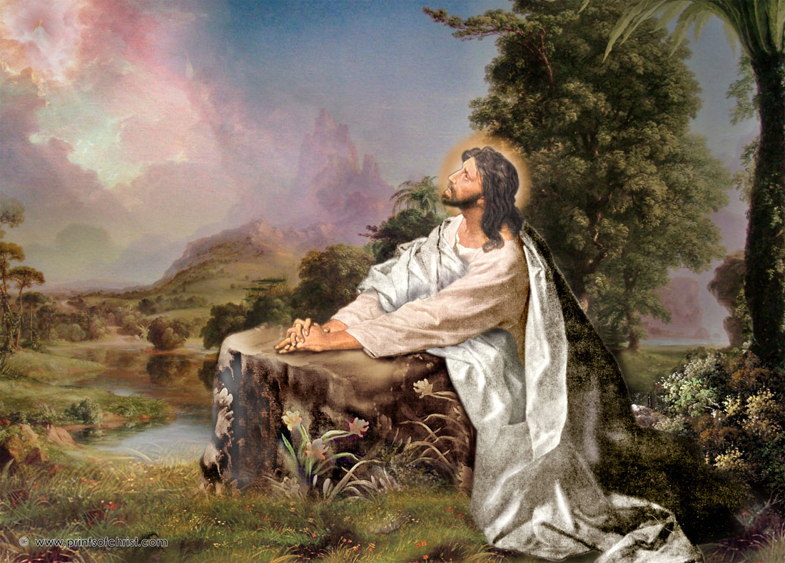 Christ Oil Painting Wallpaper For Desktop Christian