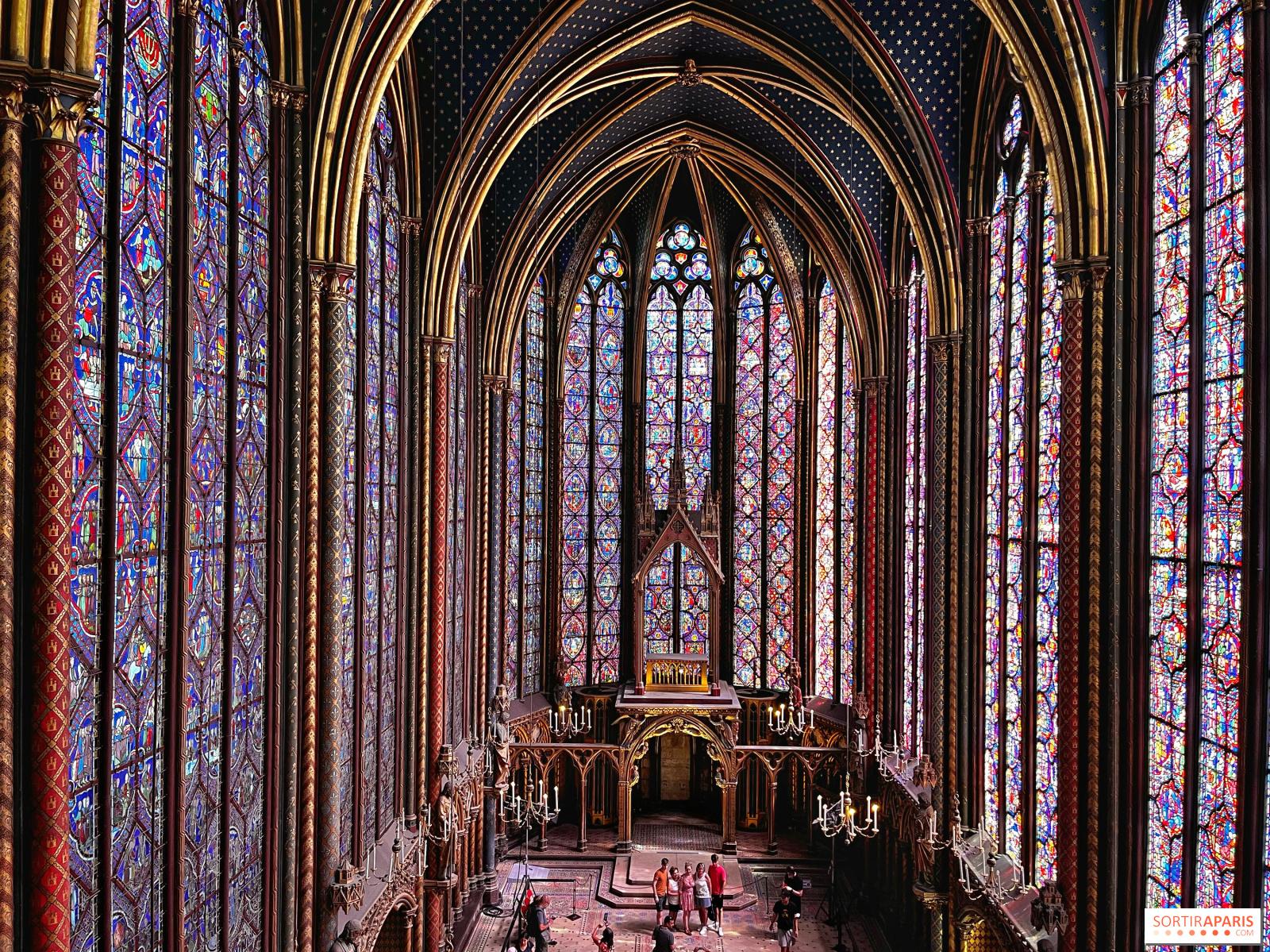 The Sainte Chapelle And Its Stained Glass Windows A True