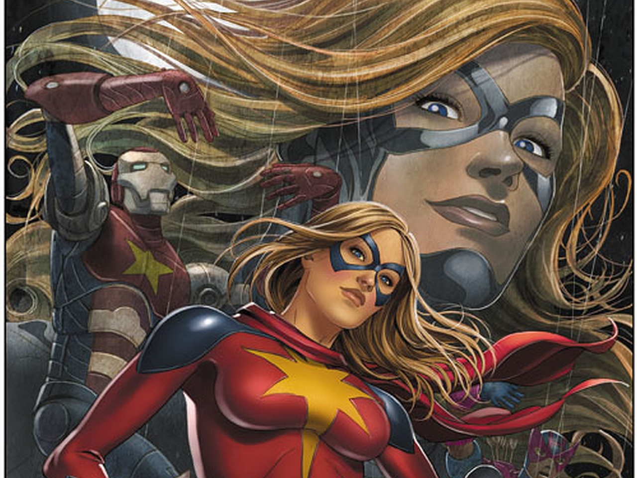 Ms Marvel Puter Wallpaper Desktop Background