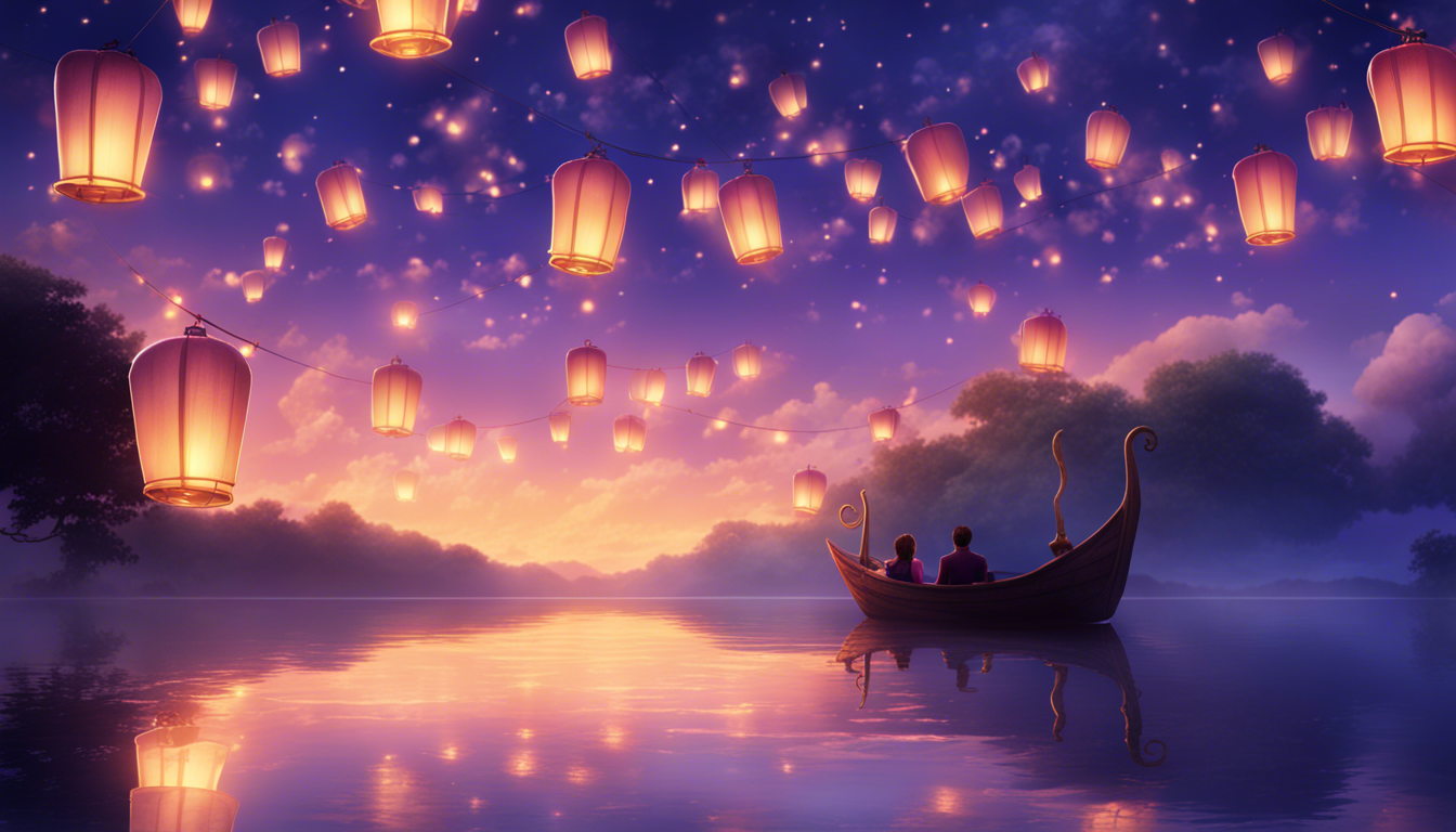 🔥 [50+] Tangled Floating Lanterns Desktop Wallpapers | WallpaperSafari