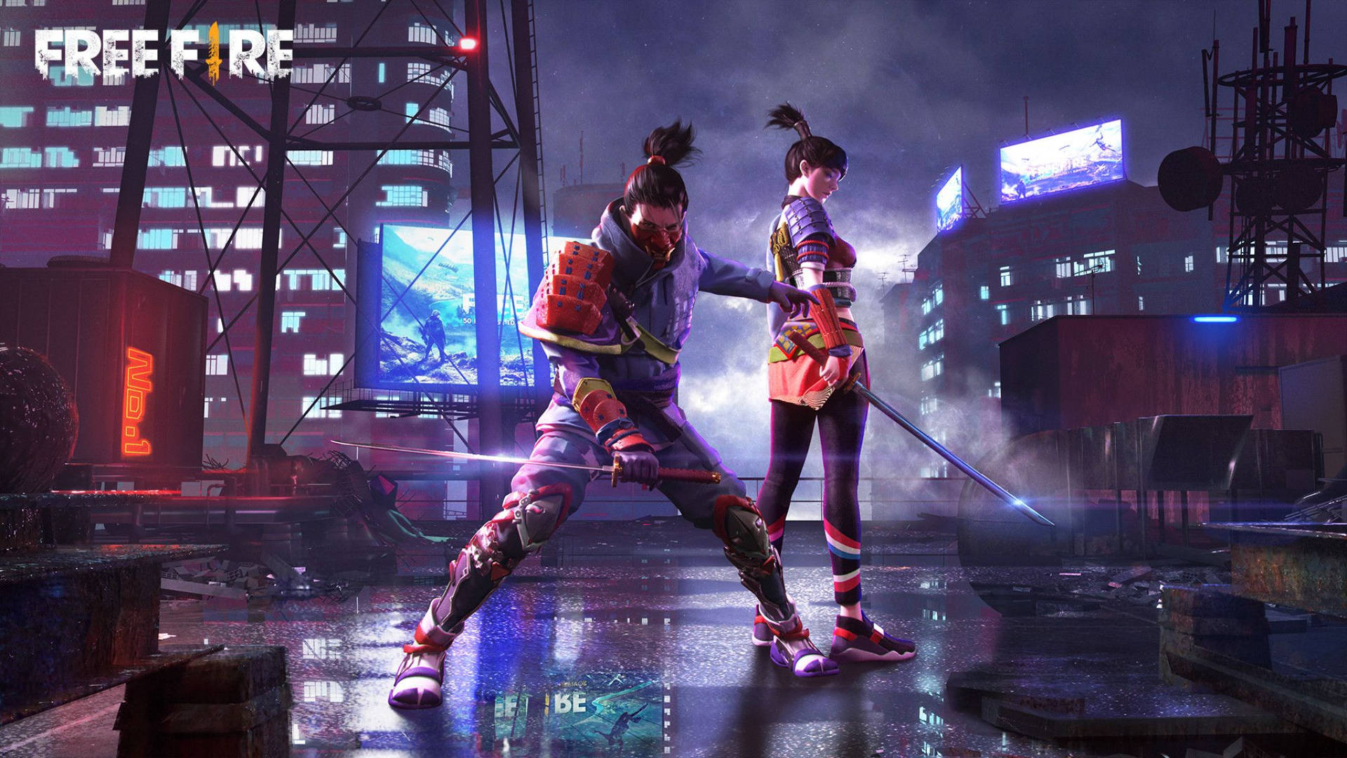 Fire Banner Wallpaper